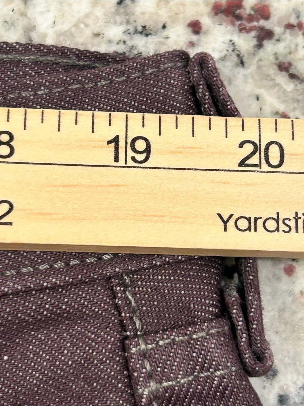 Levi’s 501 White Oak Cone Denim Men's Purple Straight-Leg Jeans 38/27 Preshrunk
